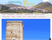 Tablet Screenshot of feria.es